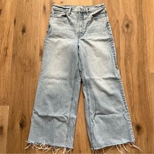 Lana Crop - Pistola - Light Wash Wide Leg Jeans